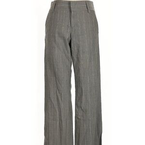 Alice + Olivia Gray Striped Women’s Dress Pants